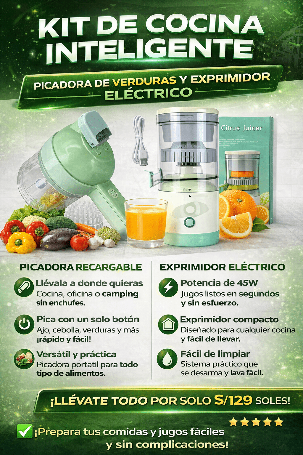 Kit de Cocina Inteligente